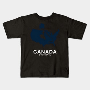 Canada-51st-State Kids T-Shirt